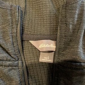 Eddie Bauer Zip Up Sweatshirt Jacket